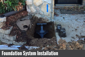 Foundation Repair System Installation